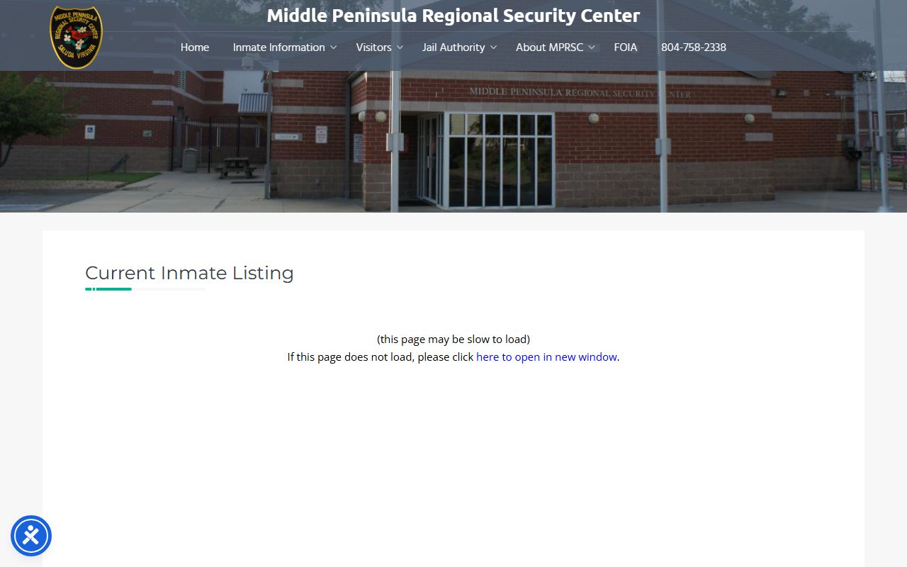 Gloucester County inmate roster search through the MPRSC current inmate listing